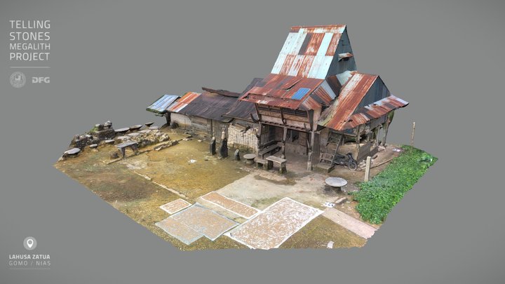 Lahusa Satua | Chief's house 3D Model