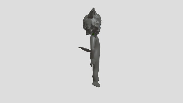 Hermine (edited) original by KidpaddleEtCieGlin 3D Model