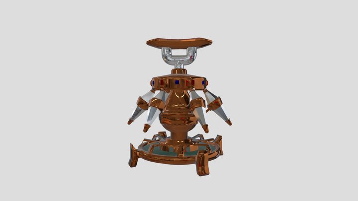 Tear Salt Extractor 3D Model