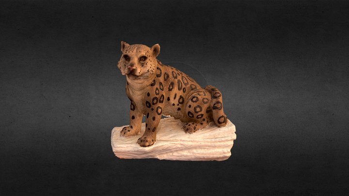 Tiger statue 3D Model