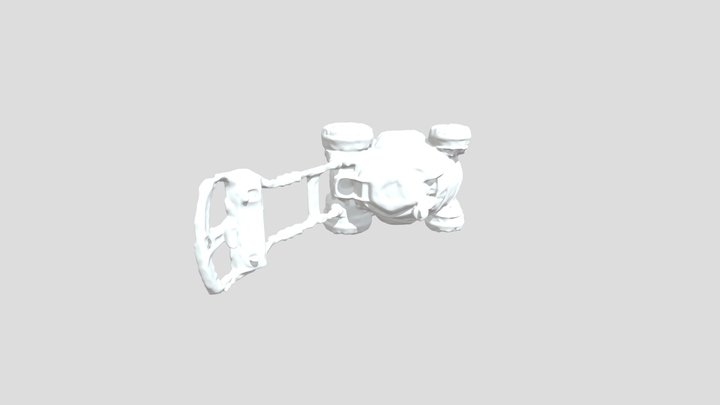 Bubble Mower Draft Refined 3D Model