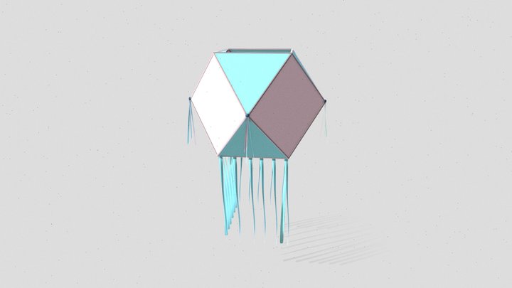 vessak (blue) 3D Model