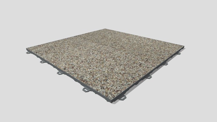 Klick-System - Marmor Arabescato 3D Model