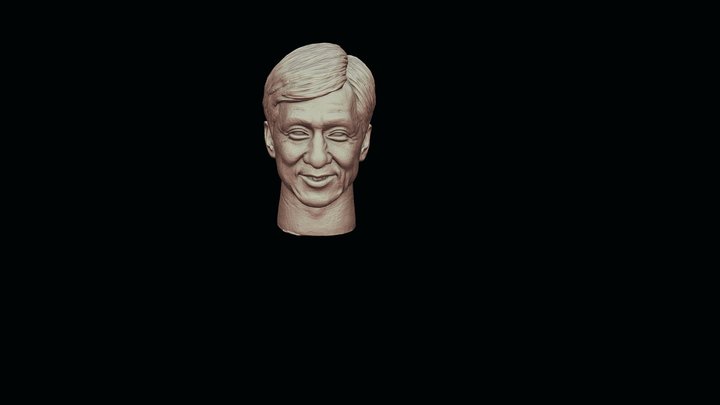 Jackie Chan scanned by Thunk3D Jewelry scanner – Modello 3D gratuito STL