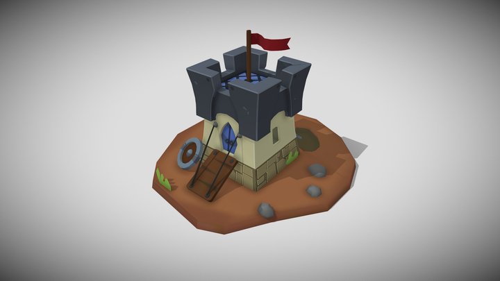 Castle By Adi koriat 3D Model