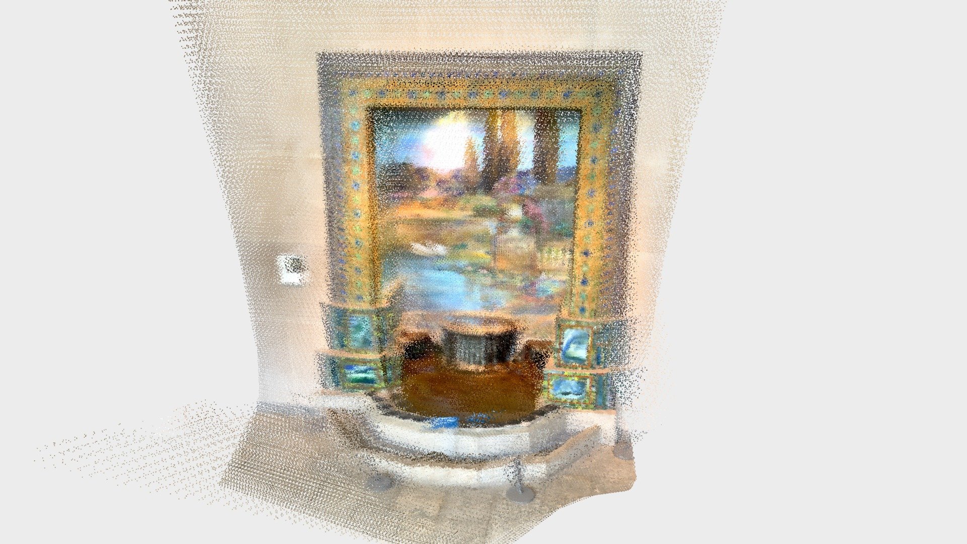 Mosaic Wall Fountain