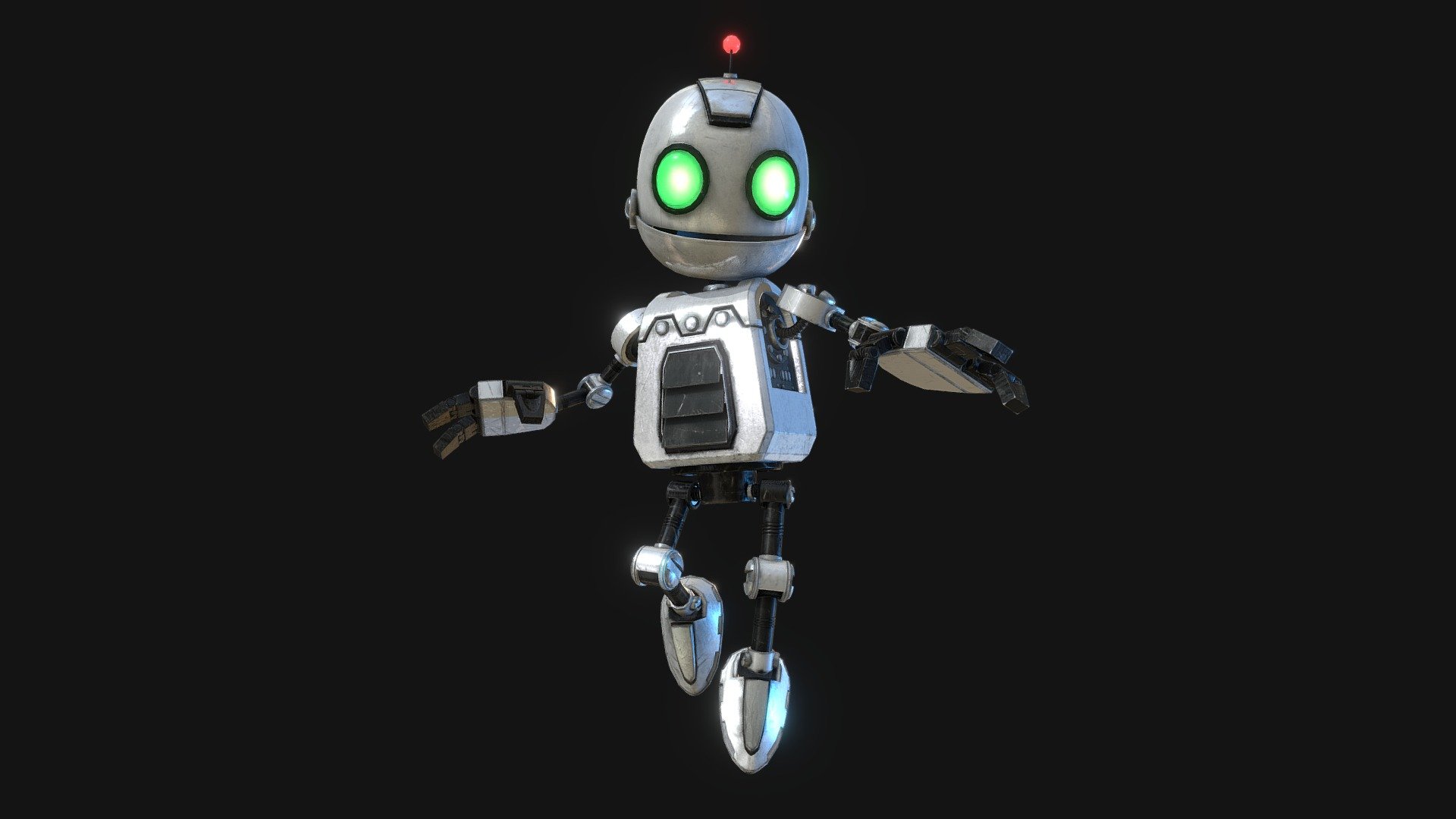 Games - Ratchet Clank Going Commando 1, GAMES_13025. 3D stl model for CNC