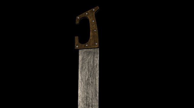 Ancient Germanic Sword Type 2 3D Model