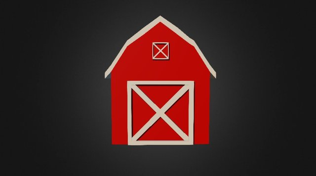 Farm Barn 3D Model