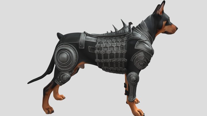 Ironclad Doberman – Modelo 3D gratuito STL