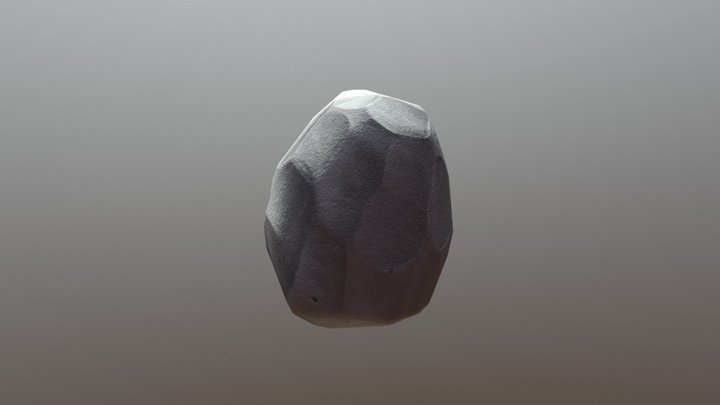 Rock Lowpoly 3D Model