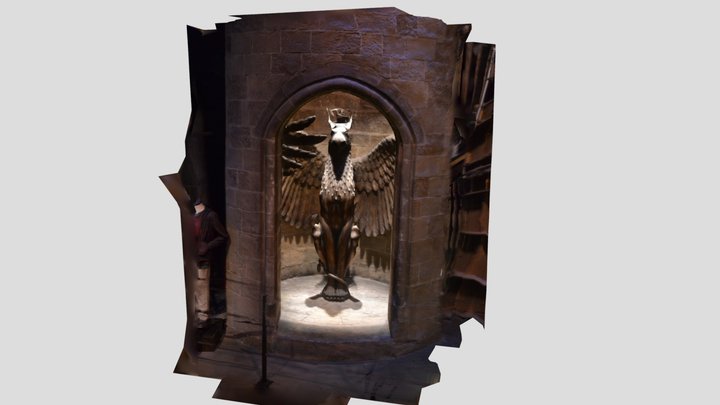 Griffin Stairwell - Harry Potter Studio Tour 3D Model