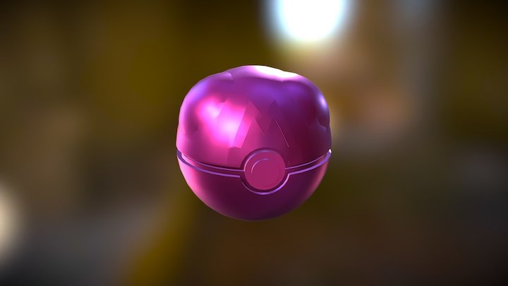 Master Ball 3D Model