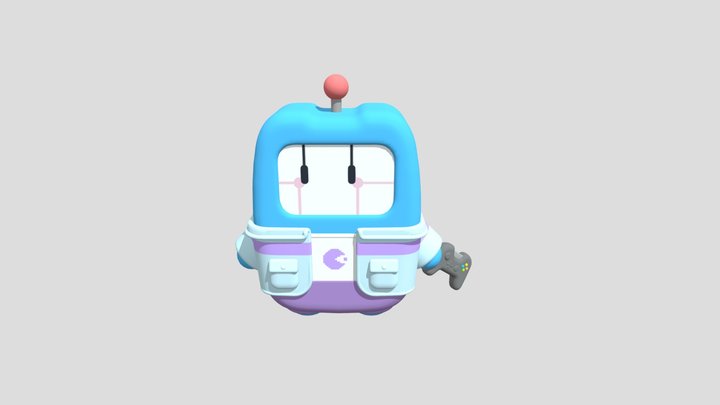 Gamer 3D Model