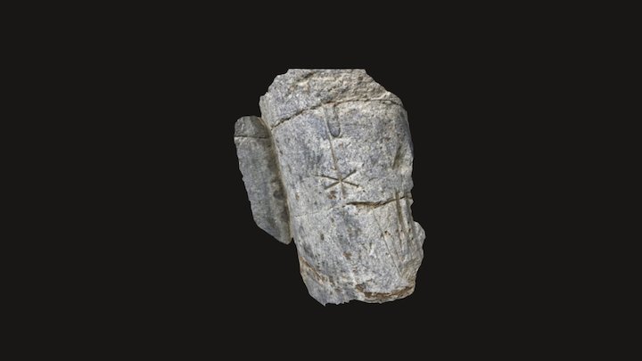 Steinhuggermerke 3D Model