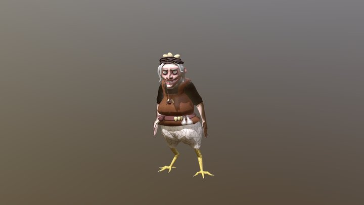 Yaga Baba 3D Model