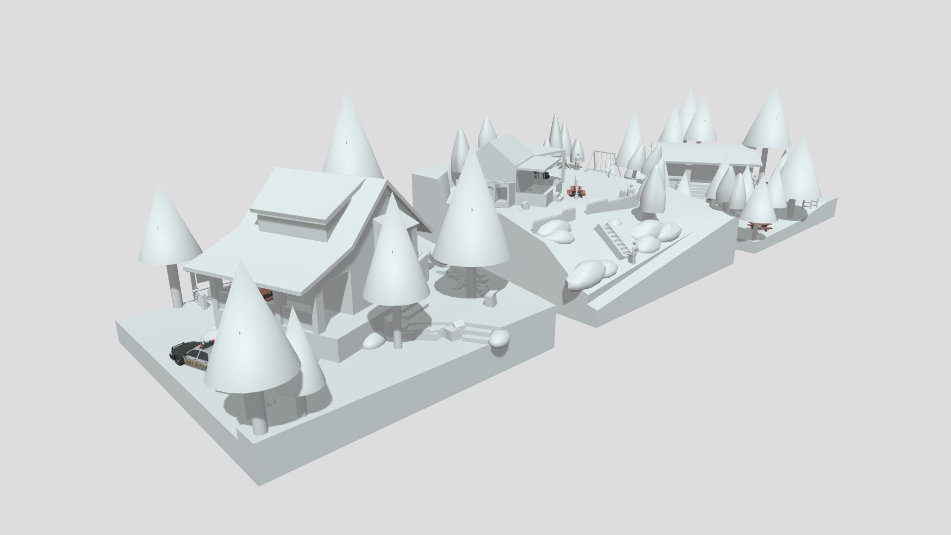 DAE Diorama - Blockouts - 3D model by Angelo_Troch (@AngeloTroch ...