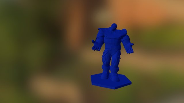 Thanos (Disney Infinity Custom) 3D Model