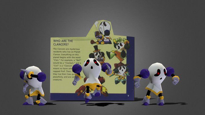Clancer Kids 3D Model