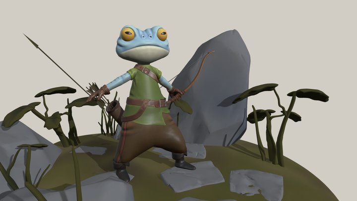 Small Creature 3D Model