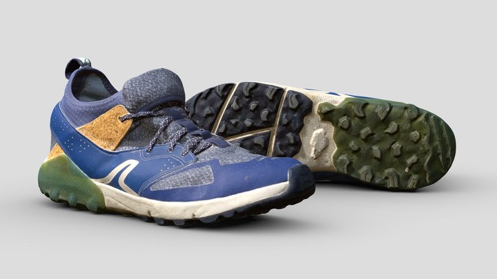 Decathlon Sneakers 3D Model