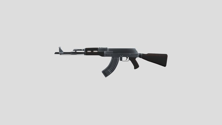 Ak47 3D Model