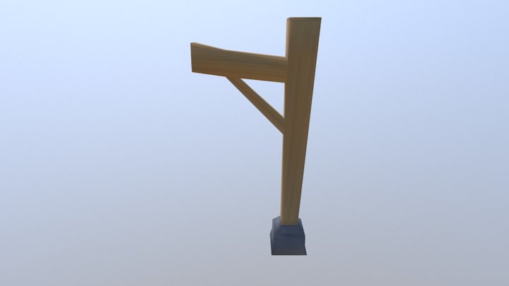 Lantern Pole 3D Model