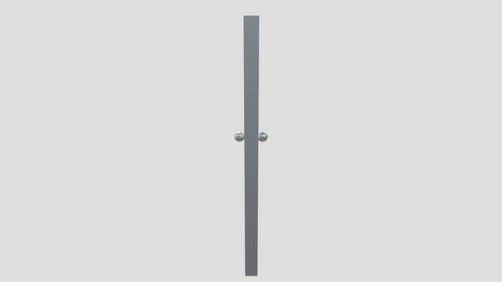 Iron Door 3D Model