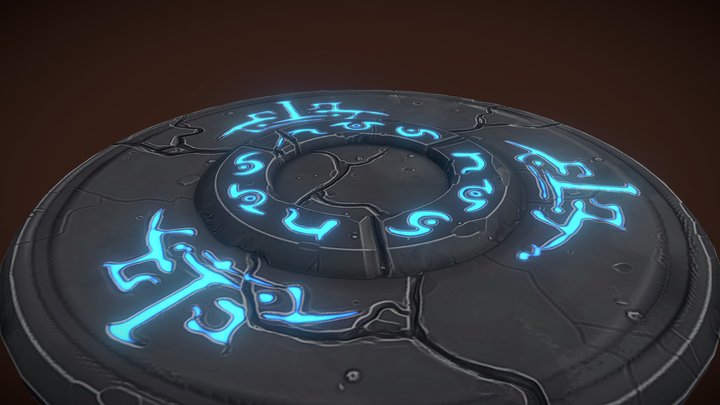 Runic platform 3D Model
