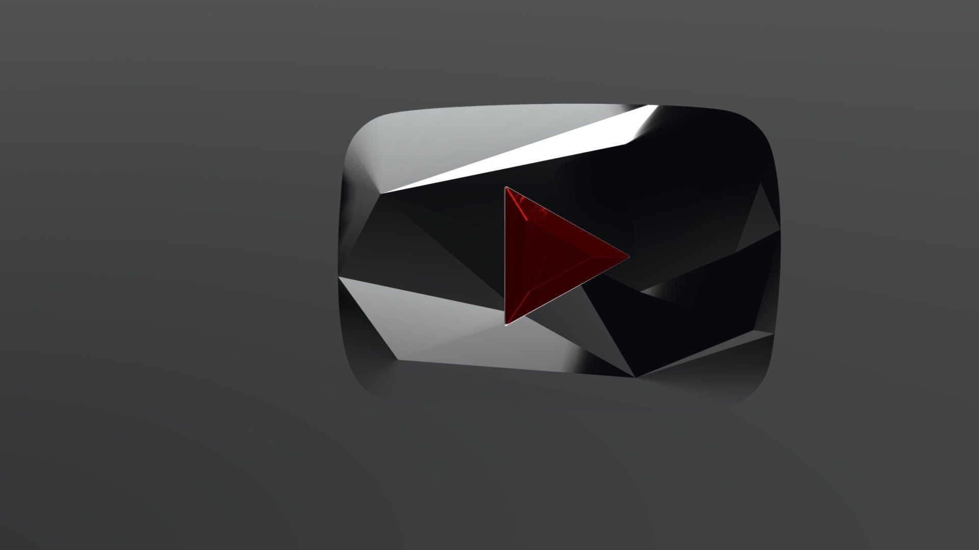 Youtube 100 Million Red Diamond Play Button 3d Model By Jason Kovac Jasonkovac3 B