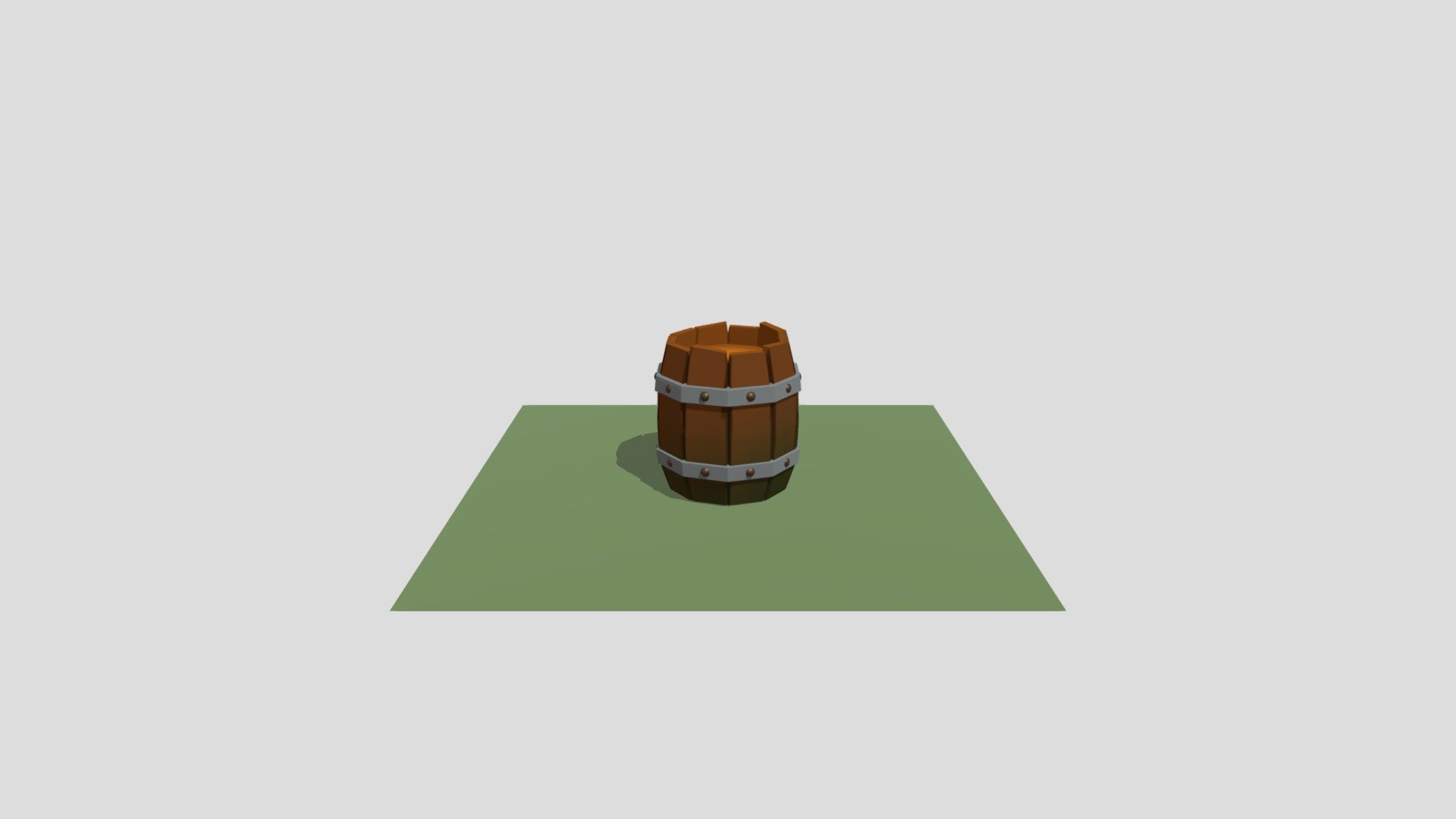 barrel - 3D model by Marina O-Shea (@so_it.s_well) [b9380cb] - Sketchfab