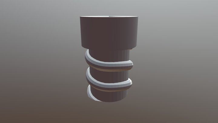 Ugly Screw 3D Model