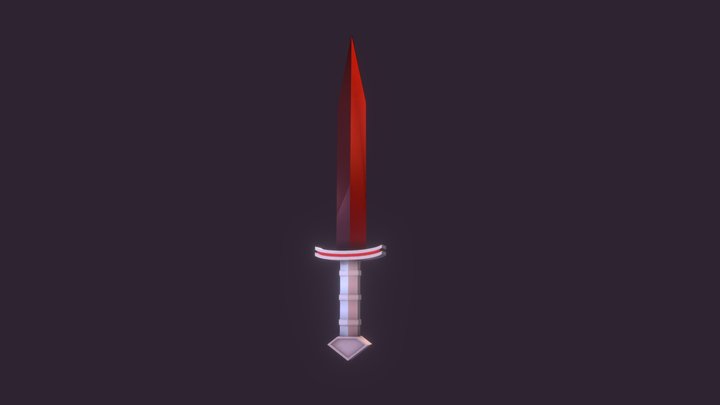 Bloody November Sword 3D Model