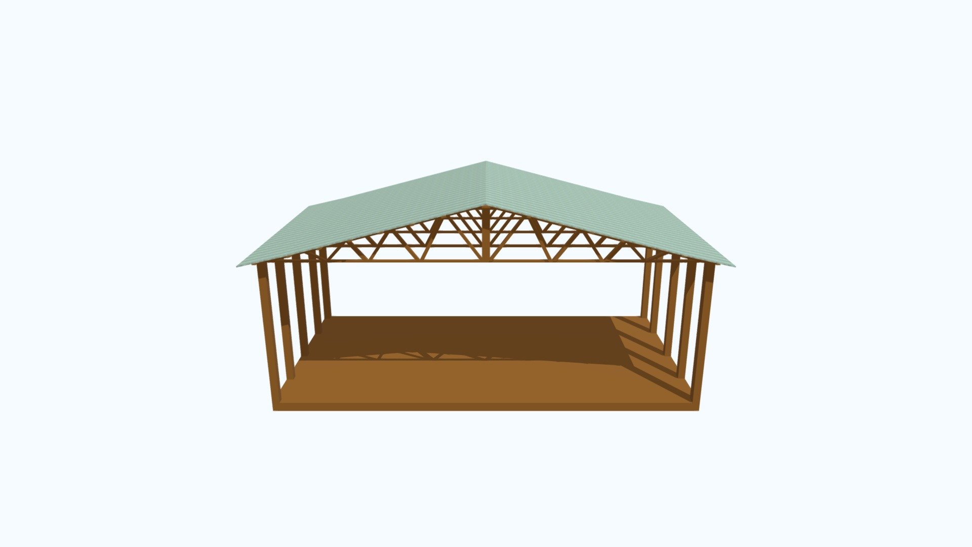 double canopy, carport