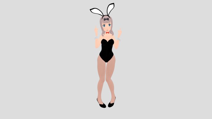 Chika Fujiwara (Bunny Suit) 3D Model