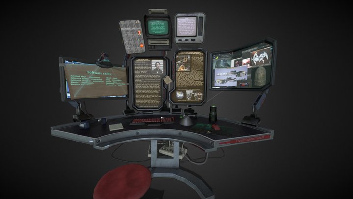 Eddie Copilul CV - 'CV 2045' 3D Model