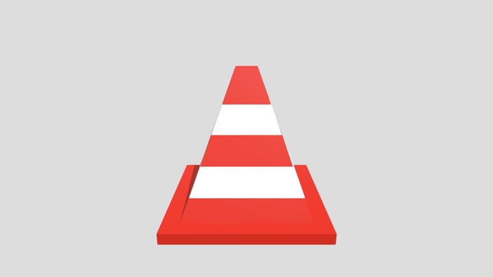 Cone for Road 3D Model