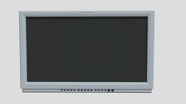 TV Screen 3D Model