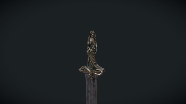 Sacrificial Dagger 3D Model