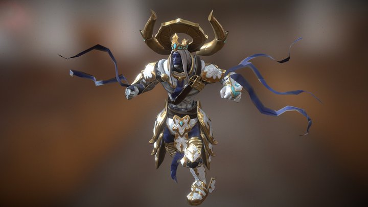 Darksider Fanart - Death's Repentance Skin 3D Model