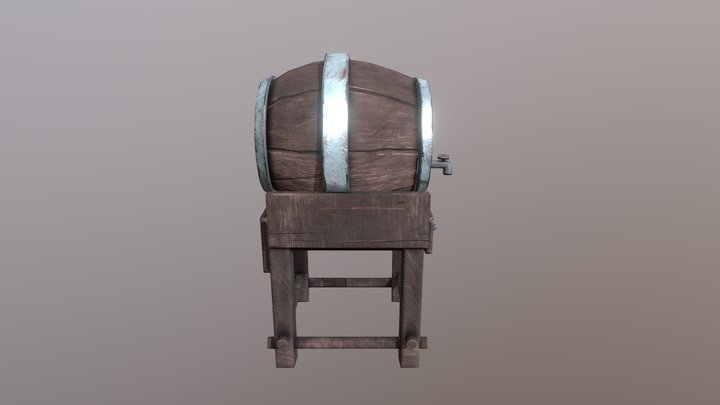 Barril 3D Model