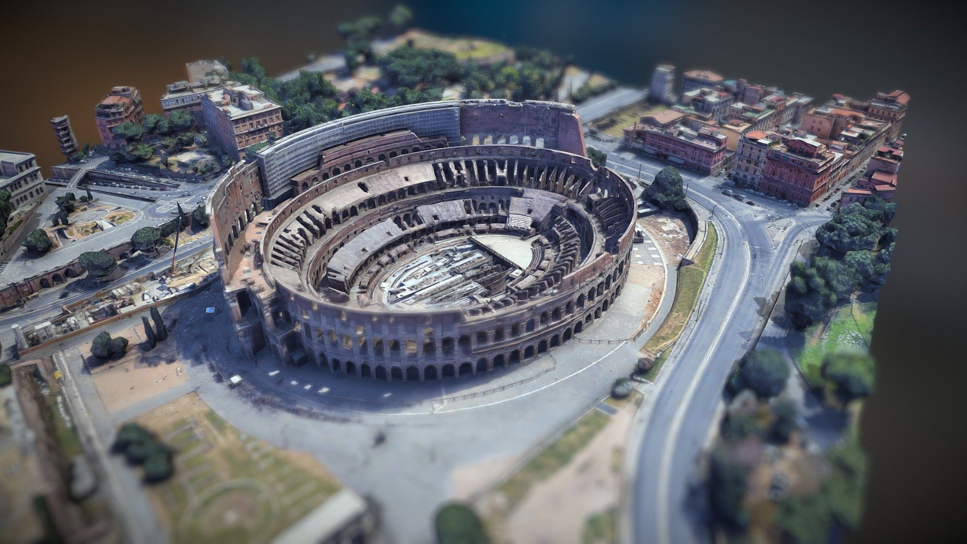 Colosseum City Model (Piazza del Colosseo)