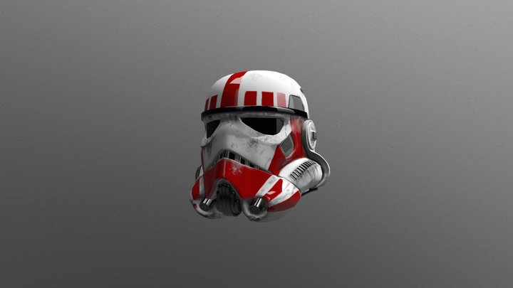 Shocktrooper Helmet 3D Model