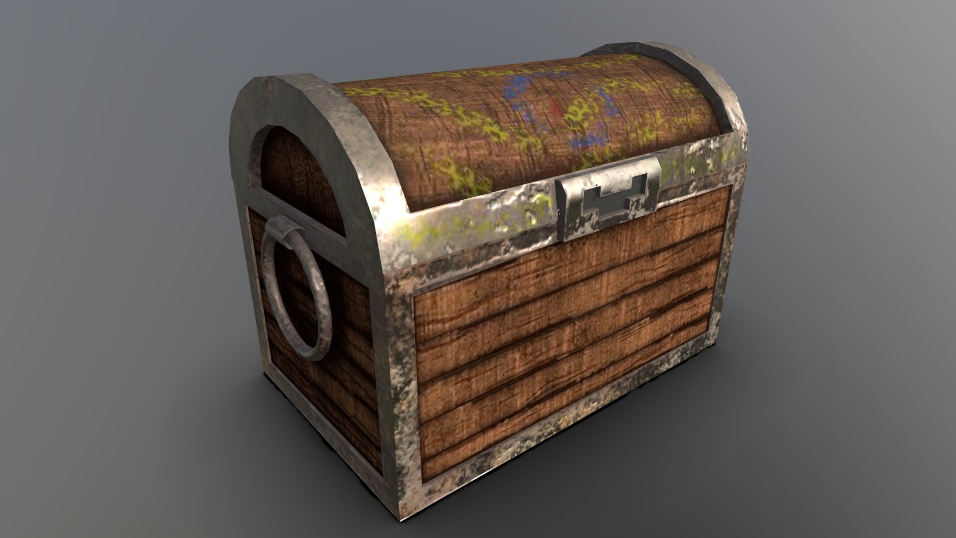 Old Rusted Chest Download Free 3D model by Natriarchy [b94214b