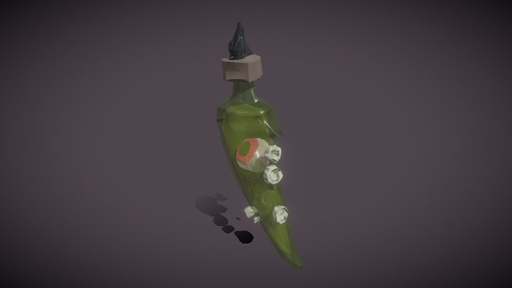 poison potion student work 3D Model