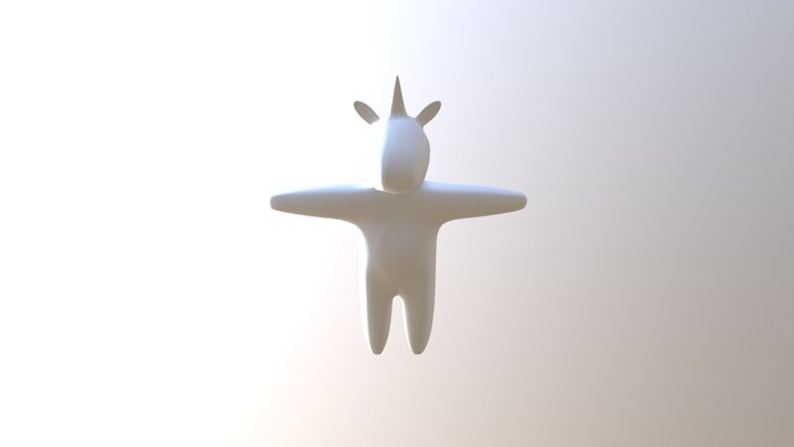 Licorne 3D Model