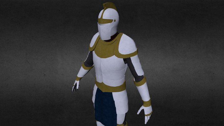 Knight armor 3D Model