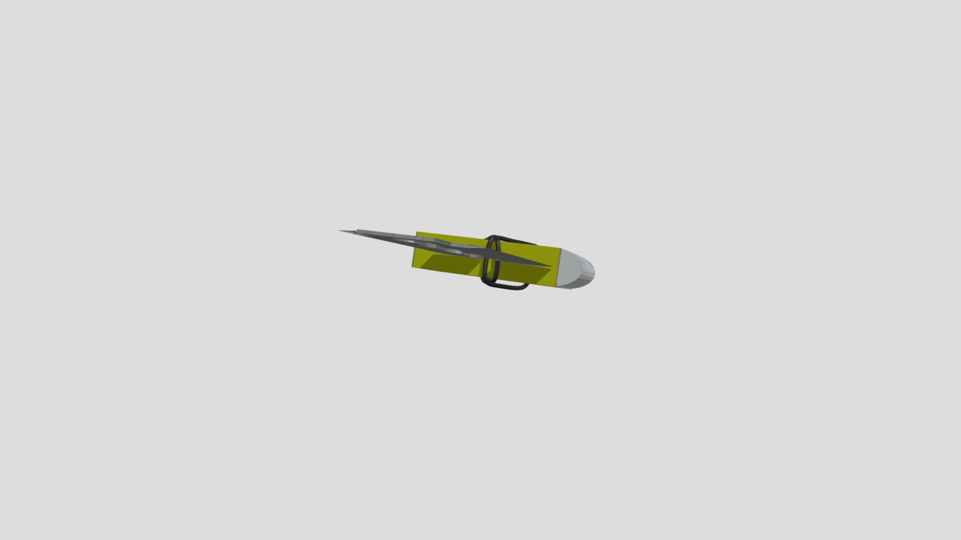 Blender Makeshift razorblade sword Unattached - 3D model by Zubazuba1 ...