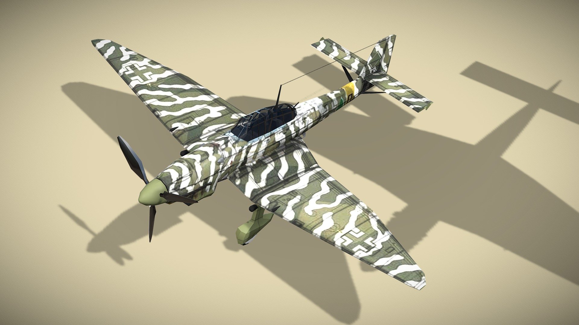 Junkers Ju-87 Stuka - Buy Royalty Free 3D model by NETRUNNER_pl ...