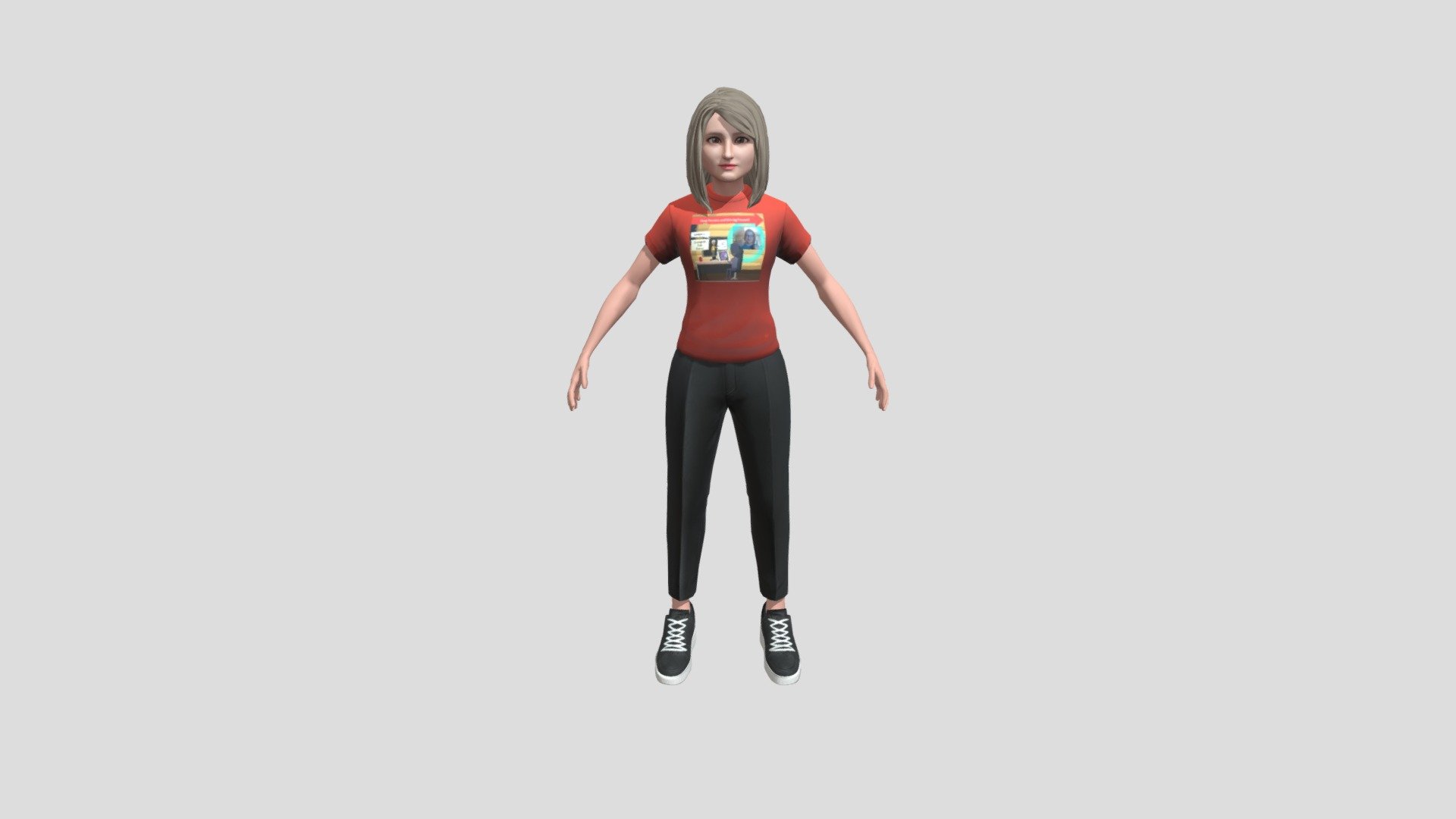 Girl in Learn Data Science T-Shirt